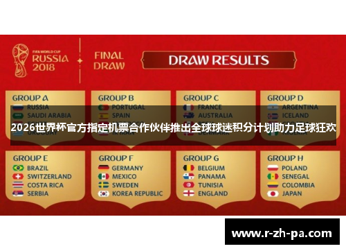 2026世界杯官方指定机票合作伙伴推出全球球迷积分计划助力足球狂欢